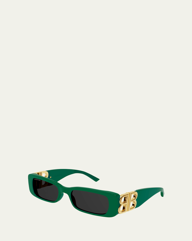 Rectangle Mirror B Acetate Sunglasses